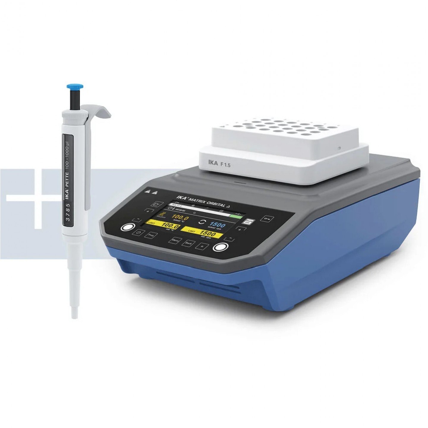 Termo Çalkalayıcı IKA Matrix Orbital D F1.5; 24 x 1,5 ml flakon Isıtma fonksiyonlu