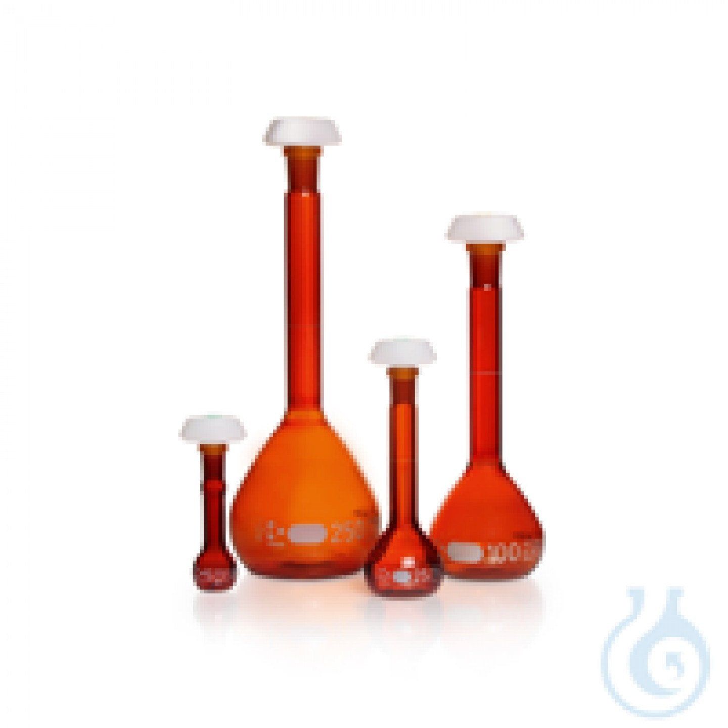 DURAN® Balon 200 ml, kehribar renkli A sınıfı, beyaz dereceli,...