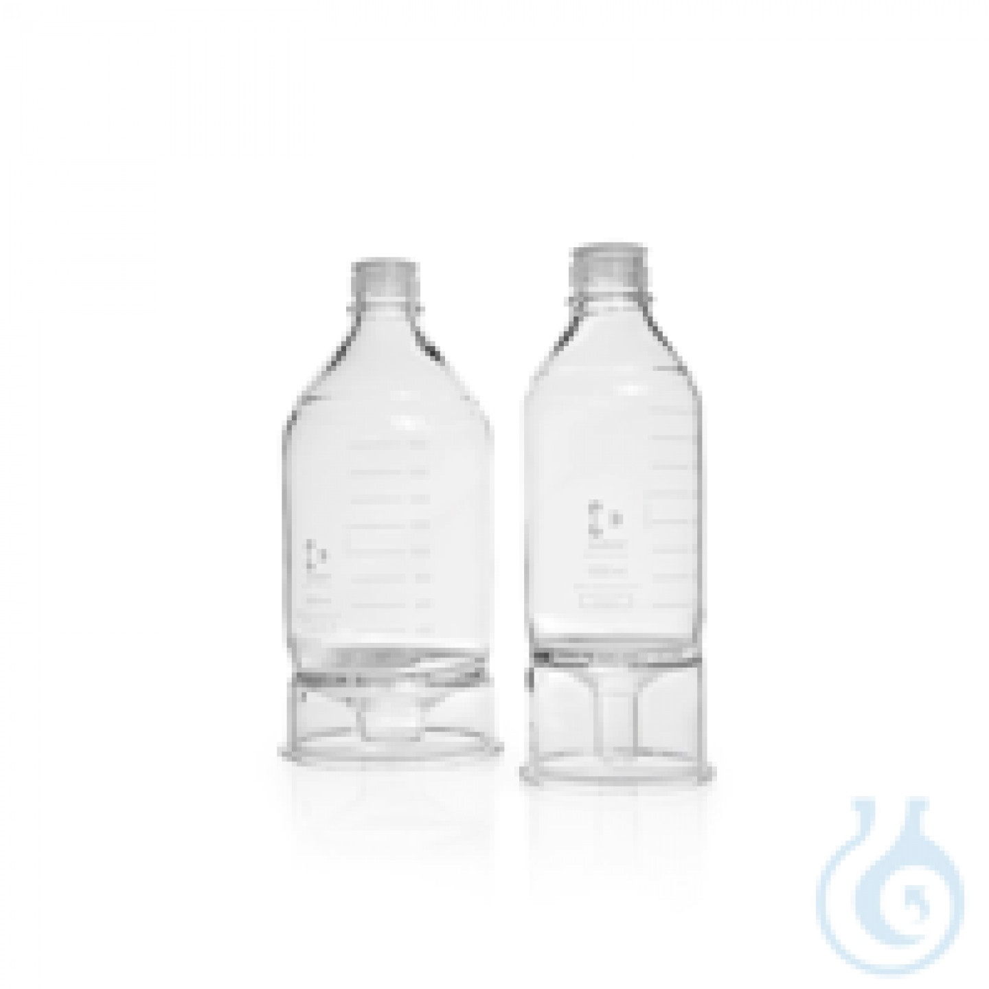 HPLC rezervuar-şişe 5000 ml şeffaf, konik, GL 45 HPLC rezervuar şişeleri...