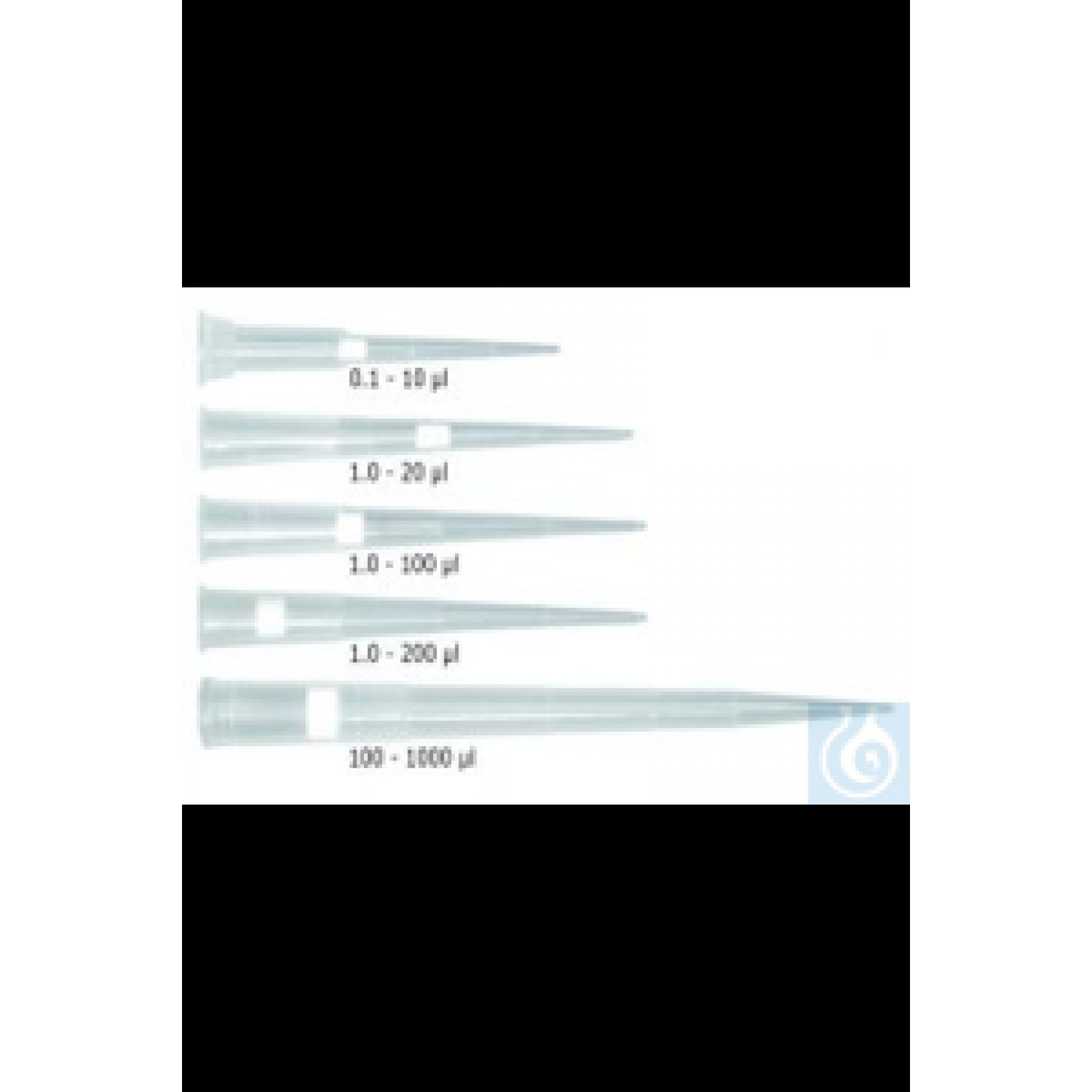 LLG-Filtre uçları 0.1-10 µl XL tipi Düşük Tutma 2.0, steril, şeffaf, 10 raf...