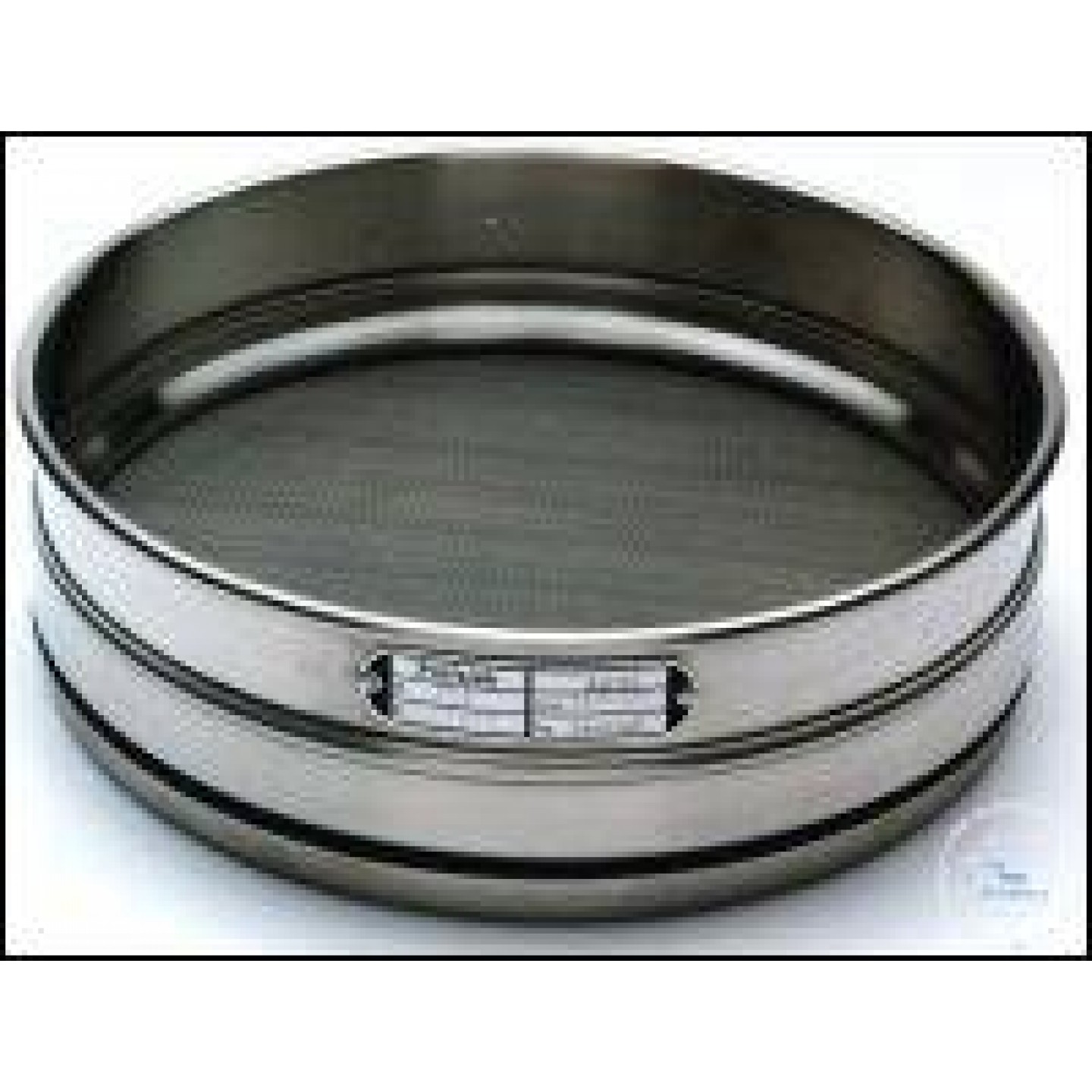 Analysensieb Edelstahl Ø 150 mm Maschenweite 32 µm Innenhöhe 50 mm mit...