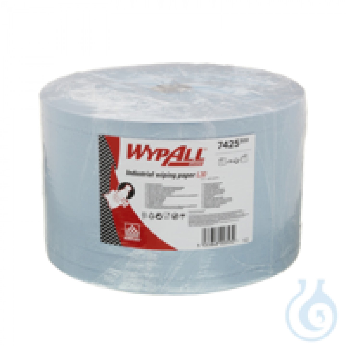 WYPALL® L30 Ultra+ mendil 23,5x38 cm AIRFLEX, 3 x 20g/m², delikli, mavi...