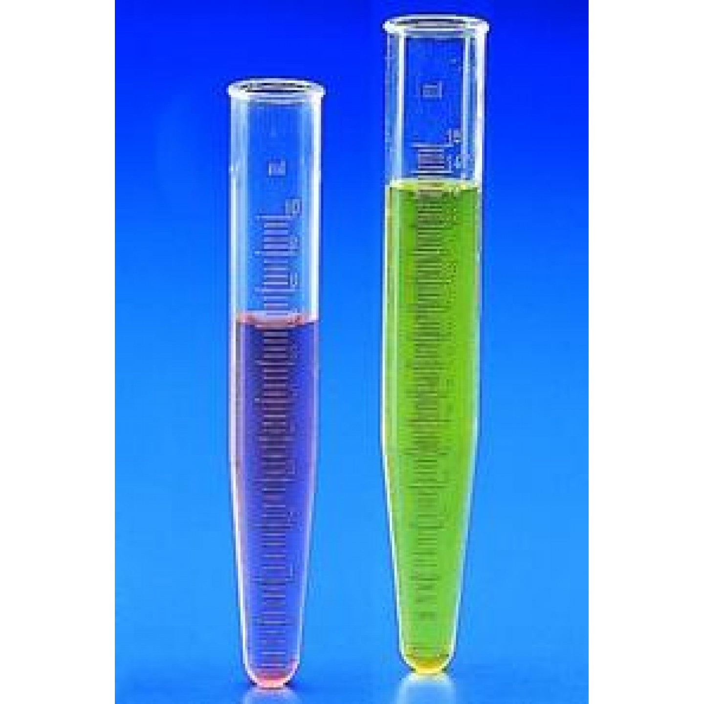 Santrifüj tüpleri 16x107 mm 10 ml, PMP, dereceli 0,1 ml, konsiyel, 50'li paket...