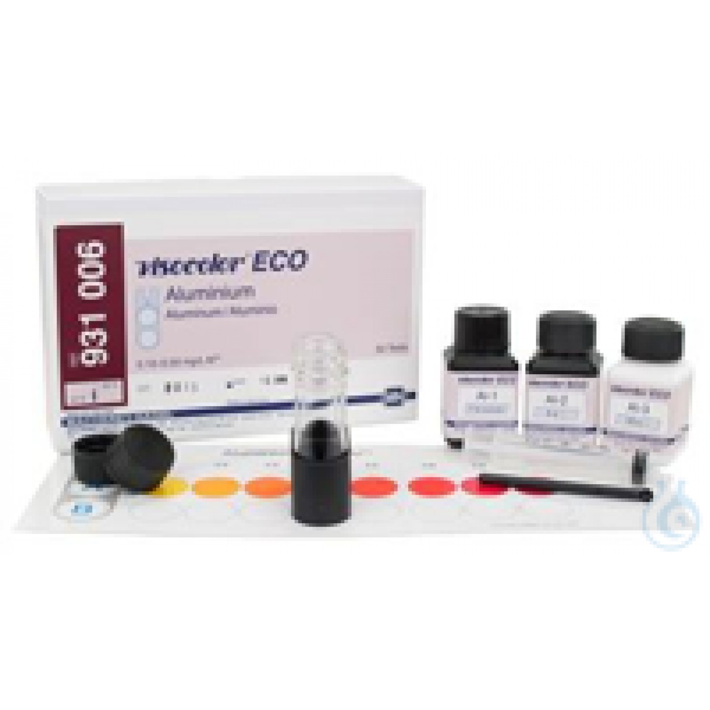 VISOCOLOR® ECO test çatal bıçak takımı Alüminyum Test kitleri, VISOCOLOR®ECO için...
