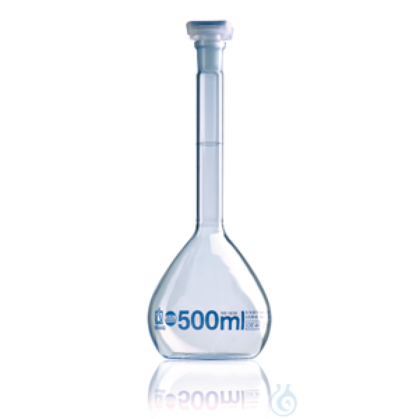 Balon balon 20 ml, BLAUBRAND® sınıf A, NS-PP tıpa, NS 12/21, Boro 3.3...