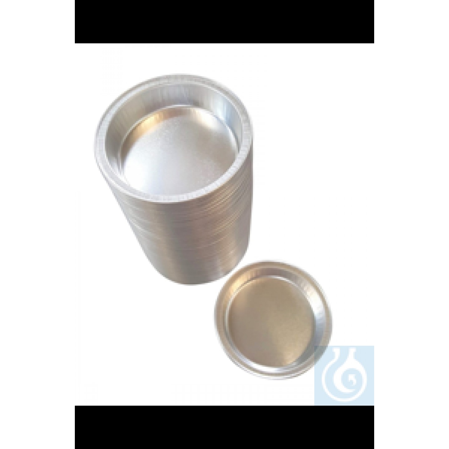 Tek kullanımlık kurutma kaseleri yuvarlak, 28ml alüminyum, H 13mm, D 64mm üstü, D altı...