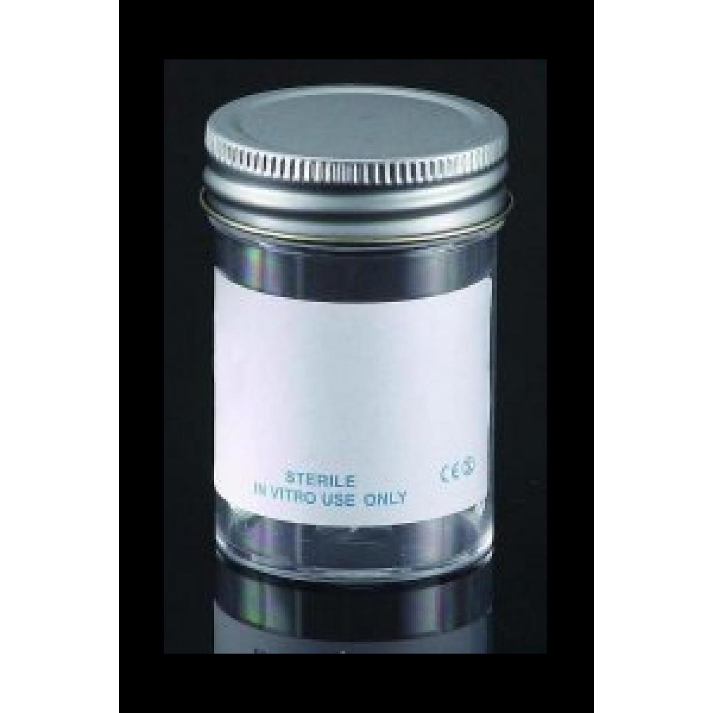 LLG-Numune kapları 250ml, PS, metal akışlı sızdırmaz asal astar kapaklı,...