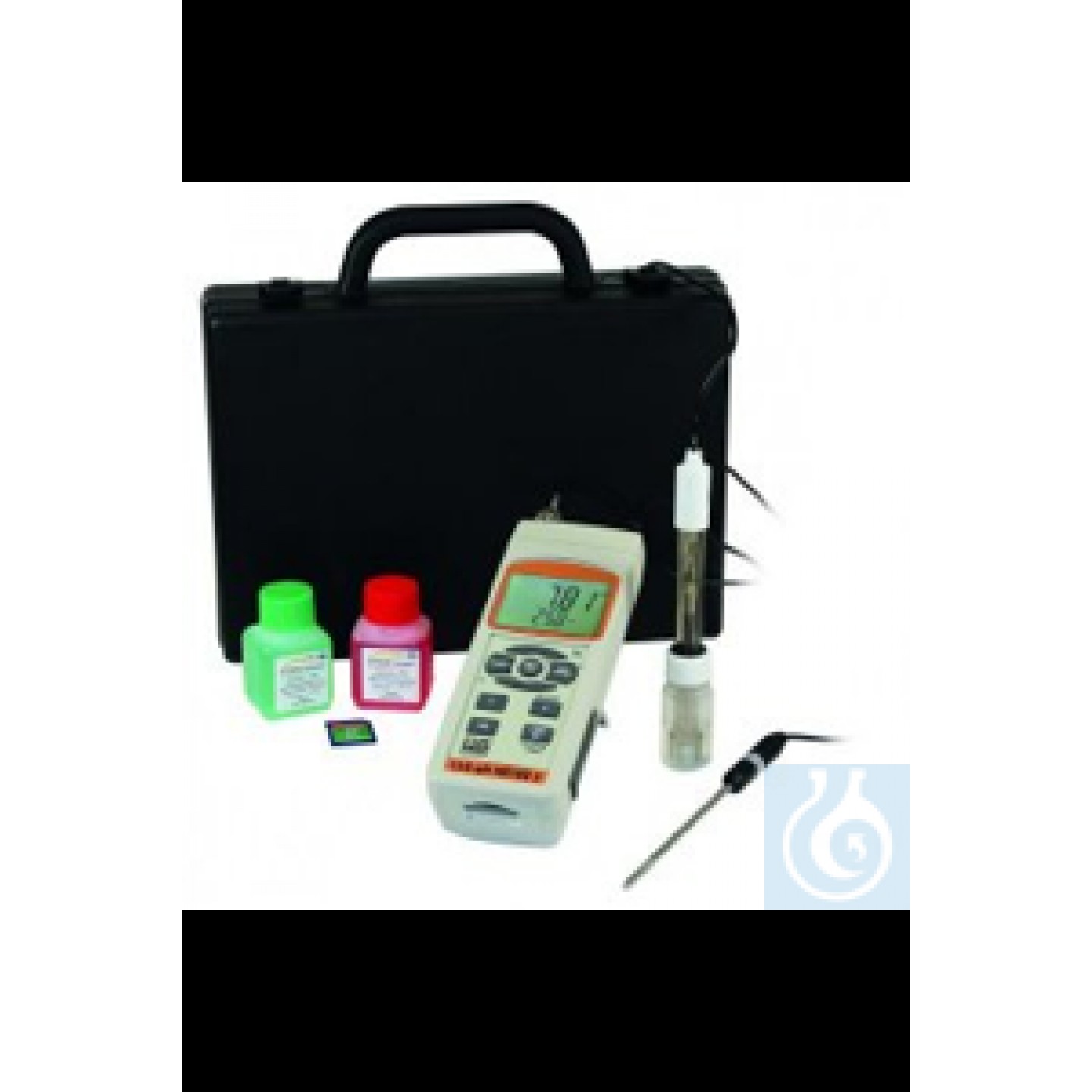 LLG-pH Metre 5, Elektrot Sıcaklığı ile Set. sensör, SD-Kart ve Kılıf LLG-pH...