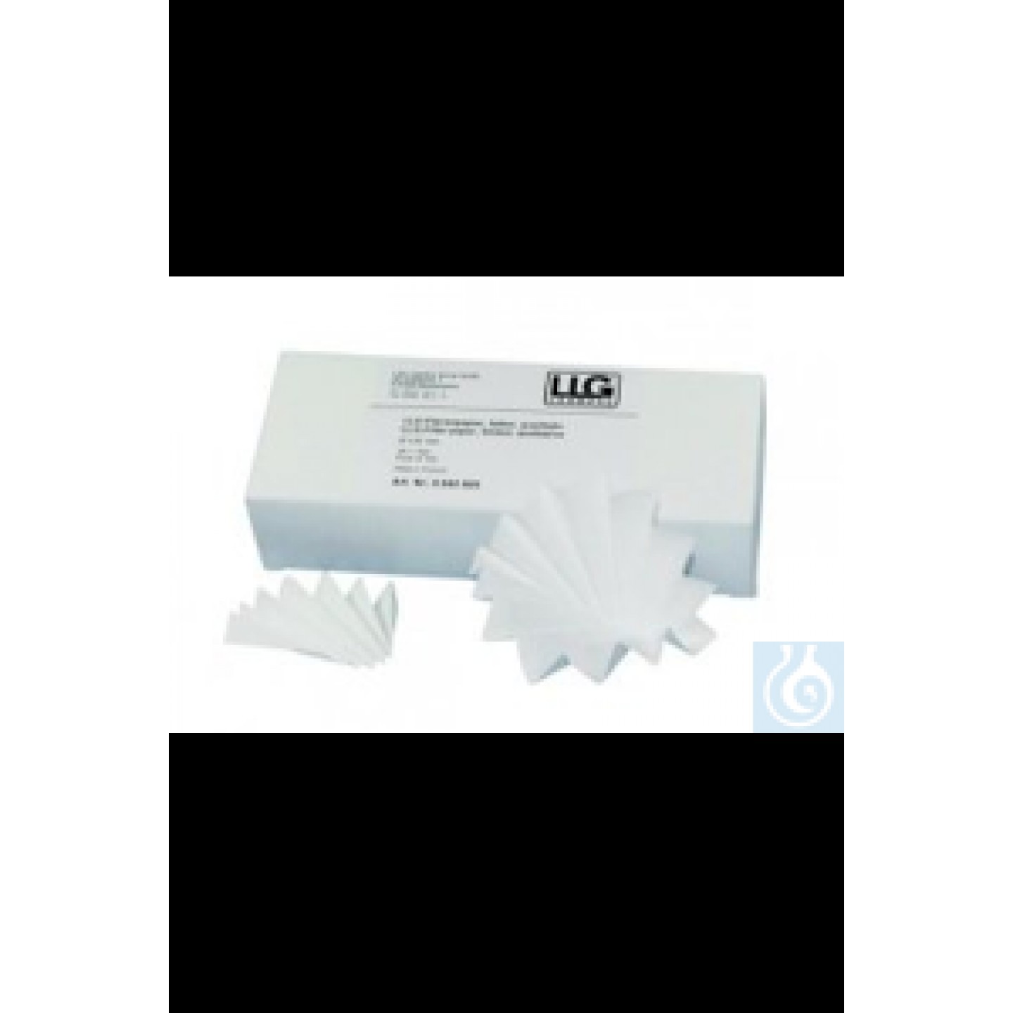 LLG-Kaliteli filtreler 270mm, kalitatif ortam, 100 LLG-Kalitatif paket...