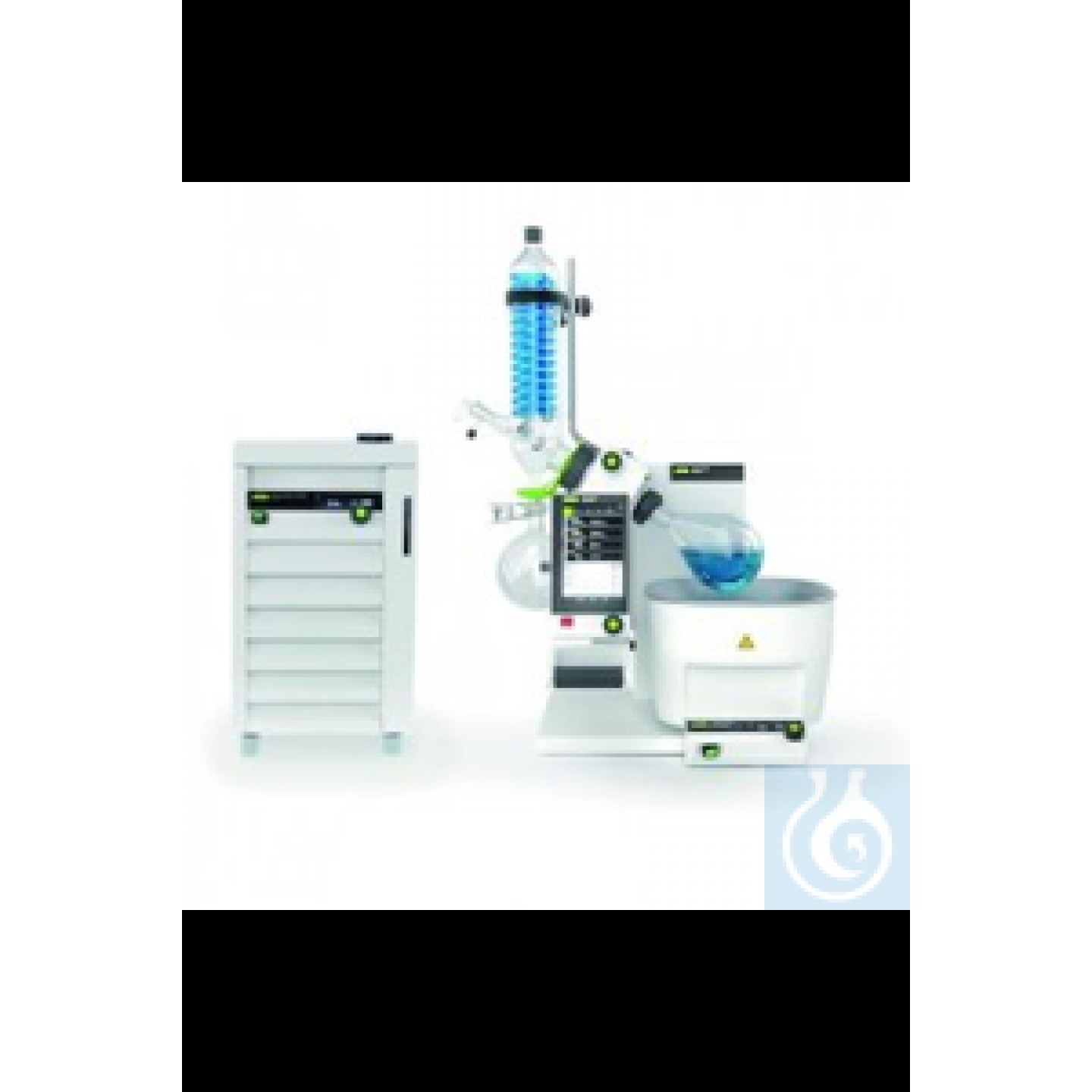 Döner buharlaştırıcı Rotavapor R-300, ısıtma banyolu 301, Arayüz I-300...