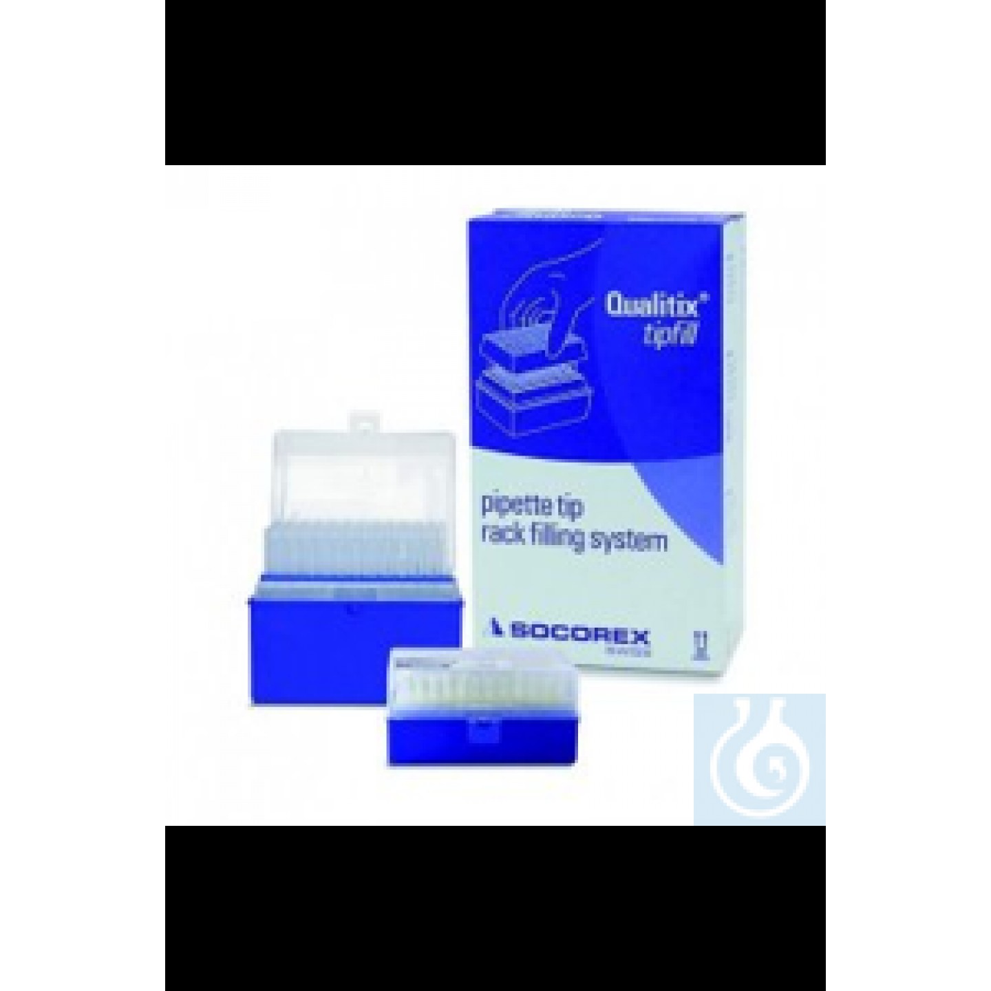 Qualitix® Yeniden Doldurma sistemi Tipfill renksiz, evrensel uçlar 200 µl, eğik...