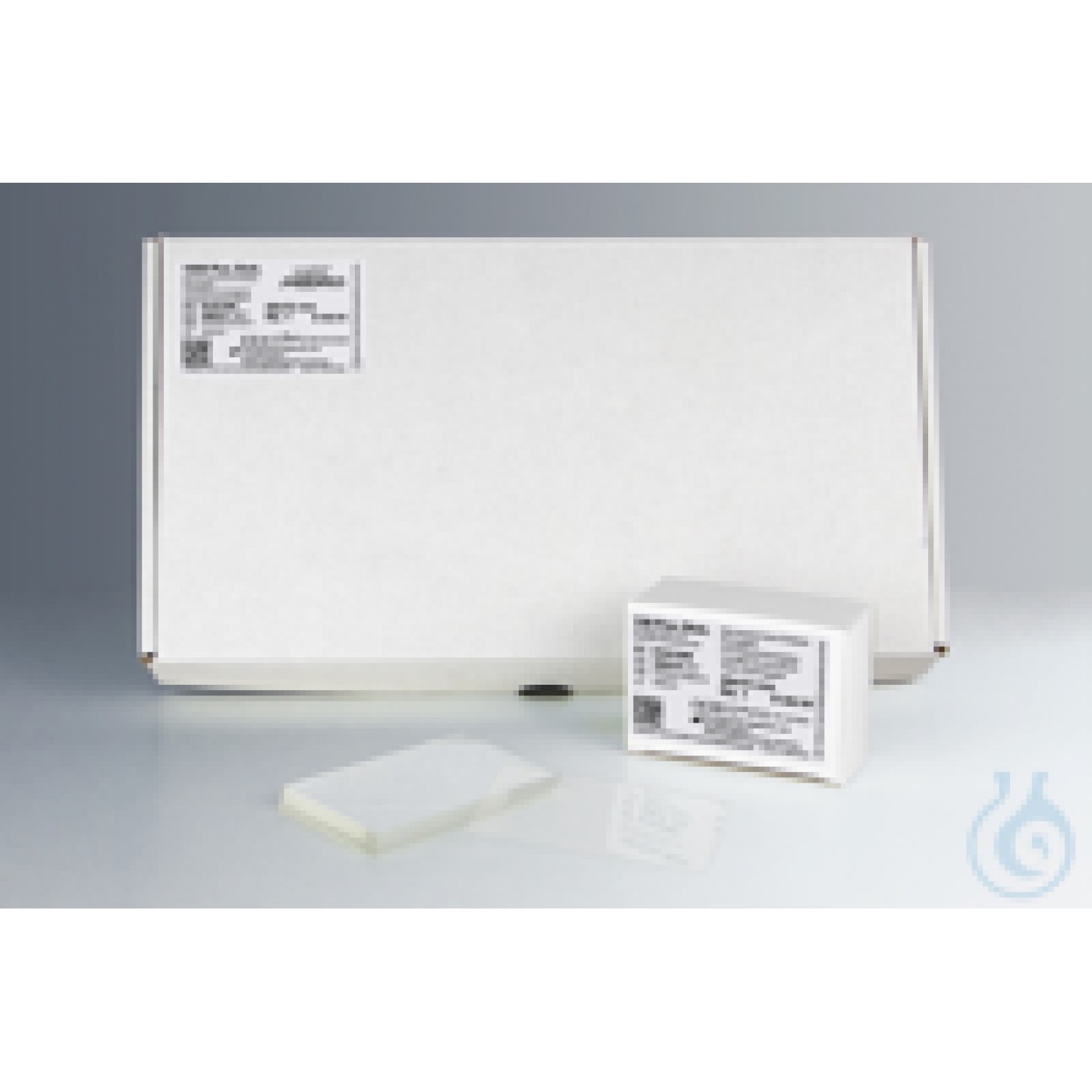 Kapak slaytları 50x75mm, mukavemet 1 paket 100 Lamel, dikdörtgen -Made...