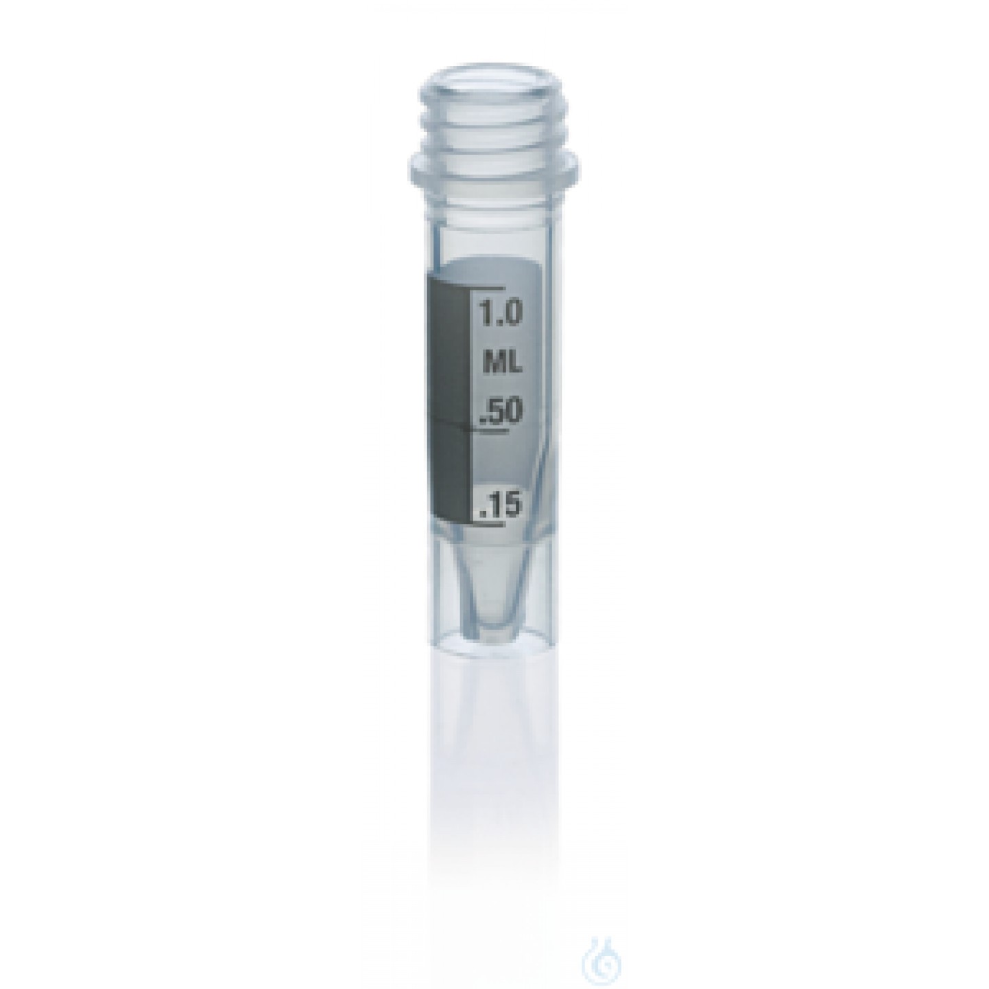 Reaksiyon kapları 1.5 ml, PP m. A-iplik, kapaksız, grad. stand halkası ile,...