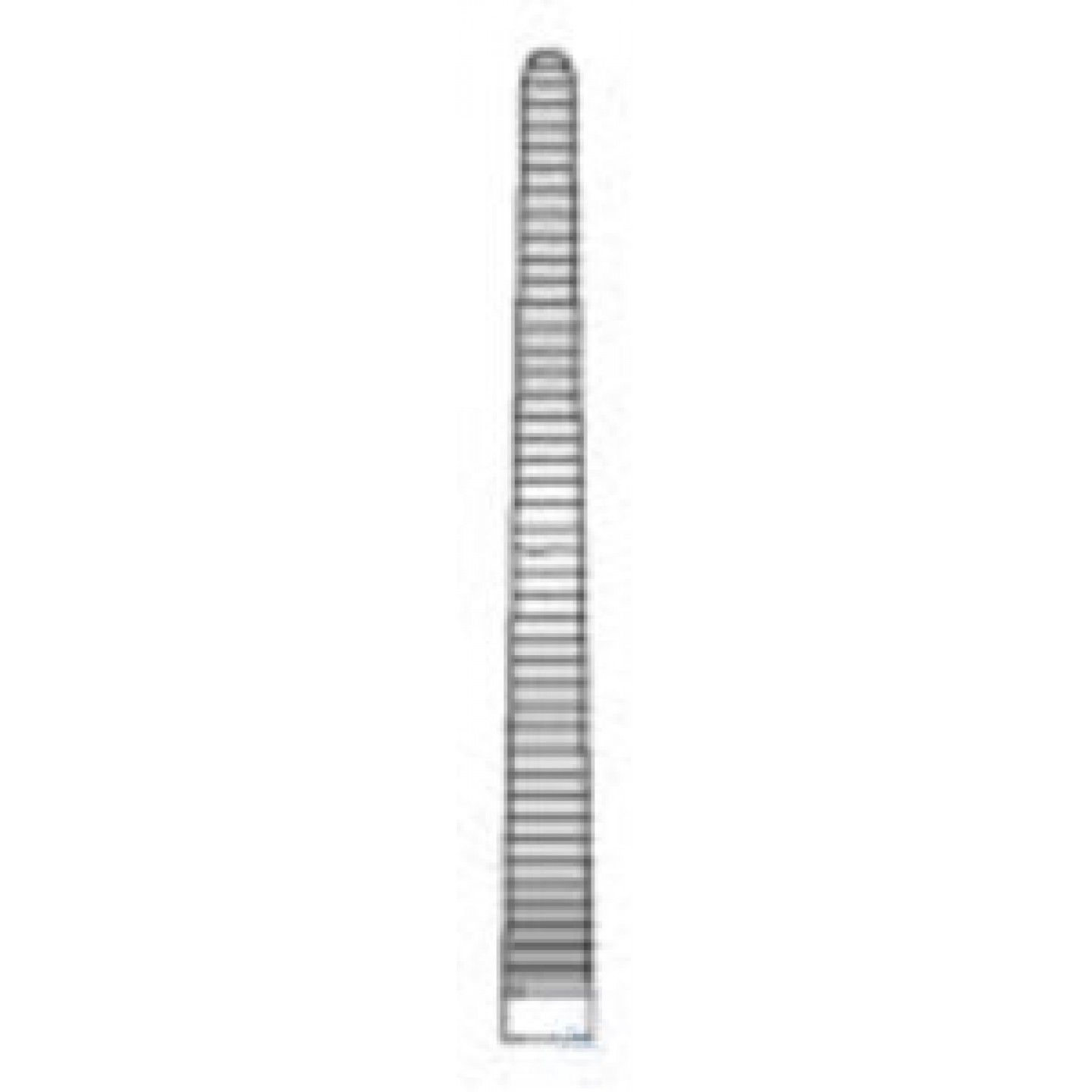Arter kelepçesi, düz, Pean'e göre 140 mm