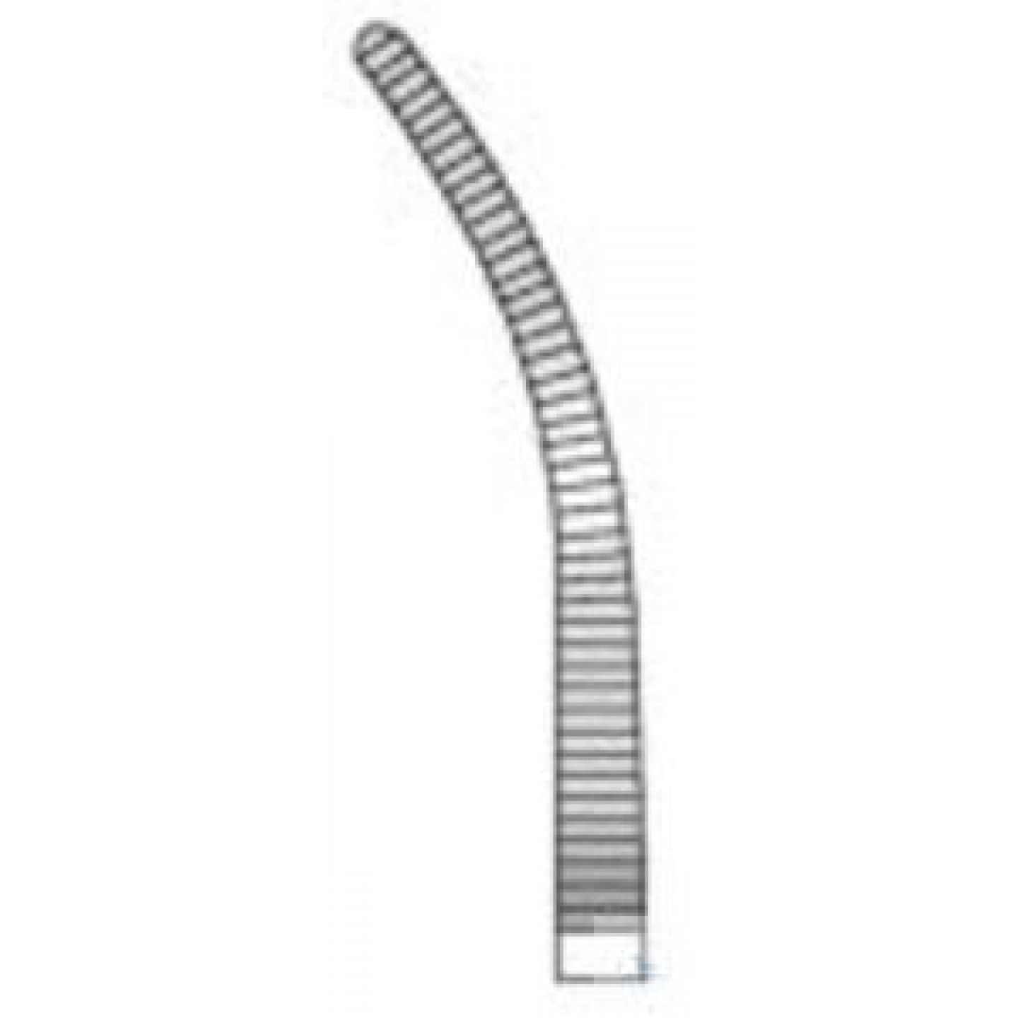 Arter kelepçesi, kavisli, Pean'e göre 140 mm