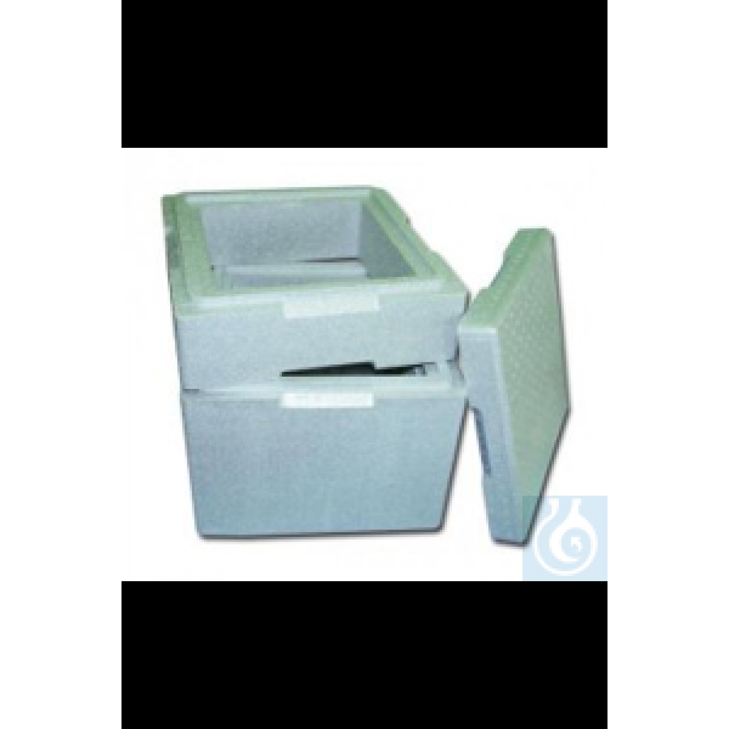 Kapaklı izolasyon kutusu 12,5 Lt. OD: 350x350x300mm, ID: 250x250x200mm,...