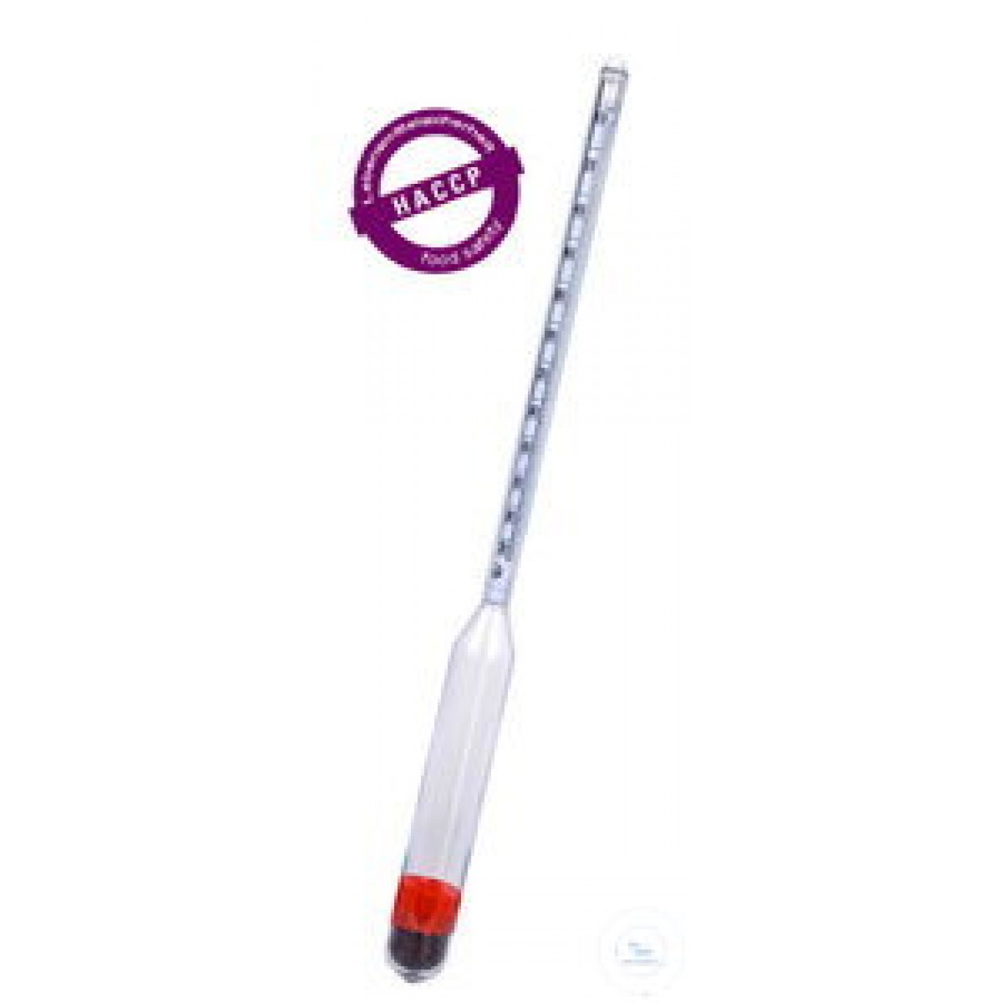 Aerometer 0-25:0.2% Brix-Tuz-Ölçeği, 300 mm, PC, 15°C Hidrometreler,...