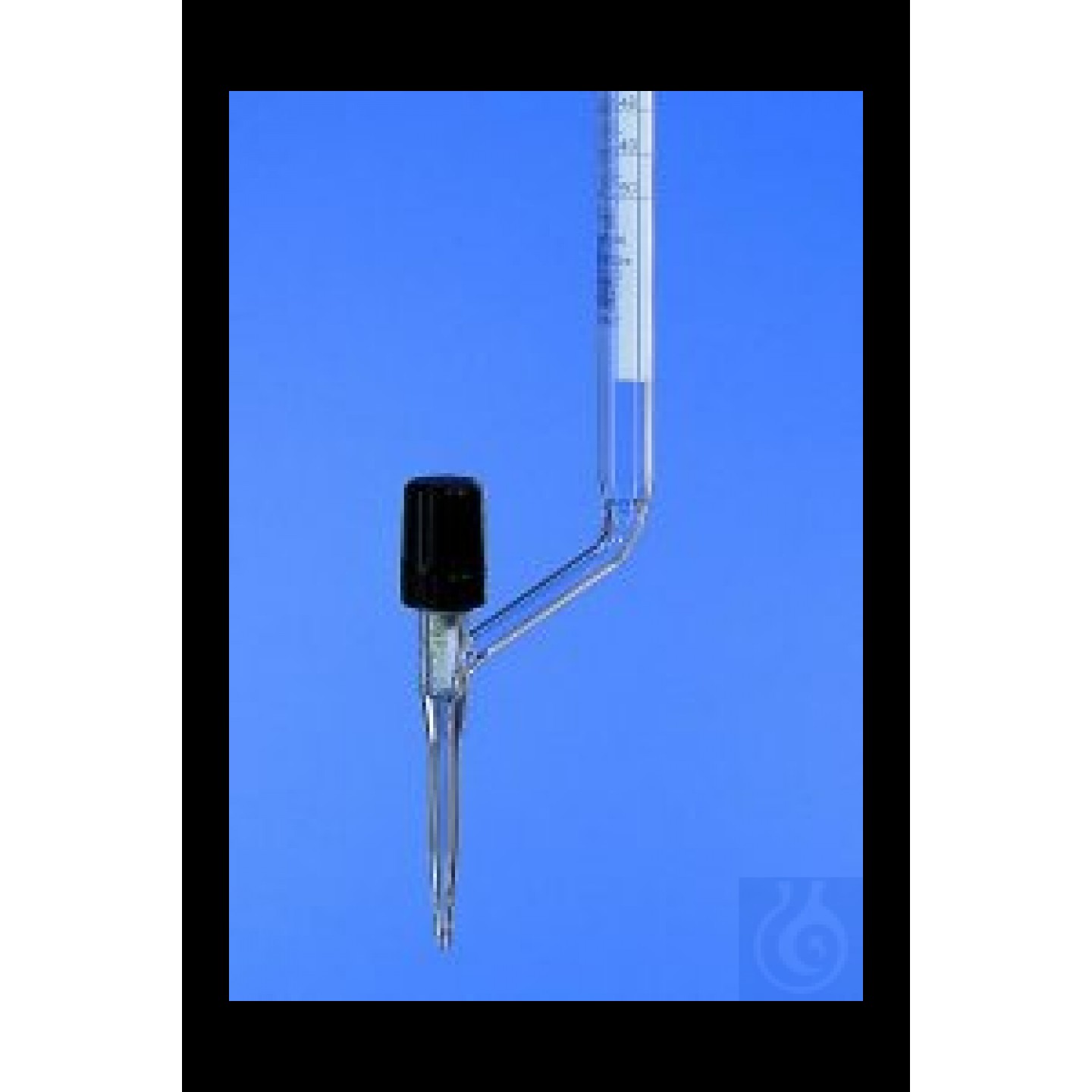 Büret 25 ml :0,05 ml, AS sınıfı yanal PTFE valf, Schellbach şeritleri,...