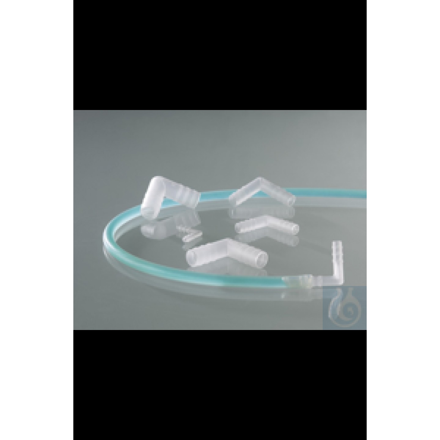 Açılı konektör, PVDF, f. Ø 13-15 mm, silindirik