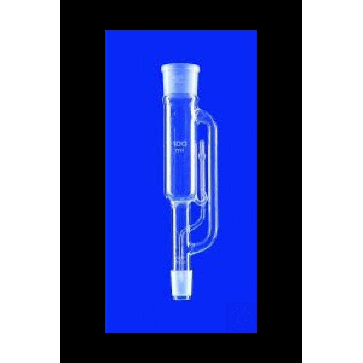 Soxhlet-Aspiratör Başlıkları, Stopcock'suz, Aspiratör ml 250 Kondenser NS...
