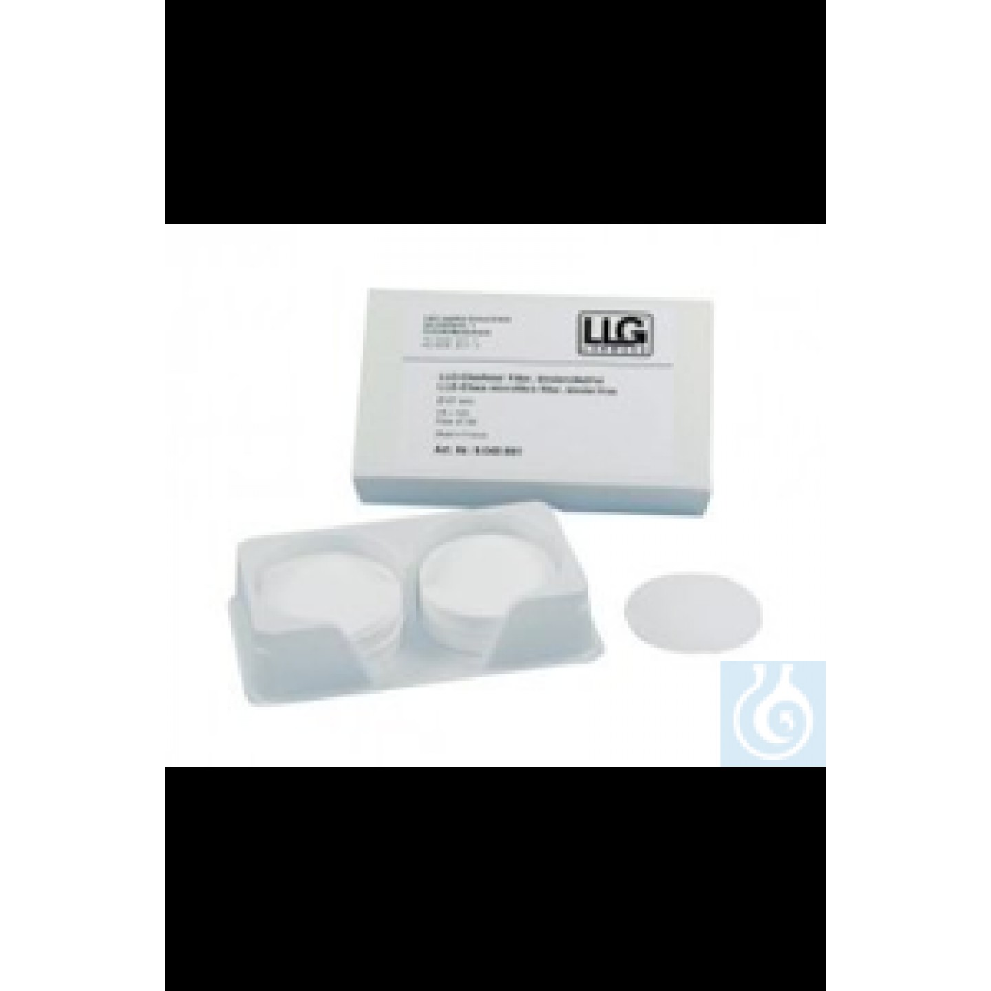 LLG-Glass mikrofiber filtre 150mm 1,6 µm, bağlayıcı içermez, 100'lü paket...