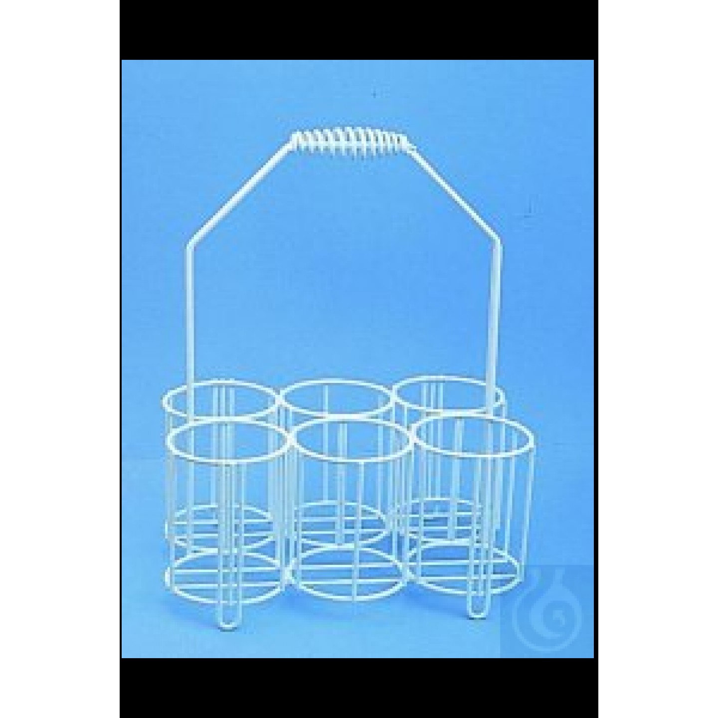 Şişe taşıyıcılar, PE kaplı tel, 10x 100x100 mm için Şişe taşıyıcılar, tel/PE...