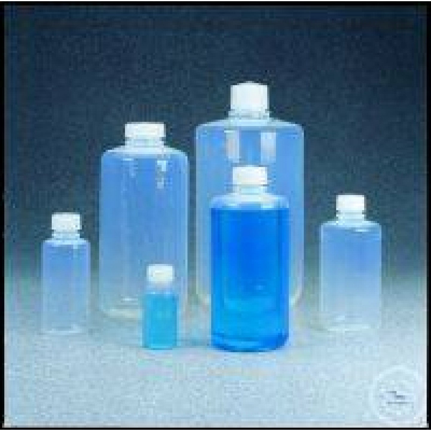 Dar boyunlu şişe, FEP, vidalı kapaklı. 2000 ml Dar ağızlı şişeler...