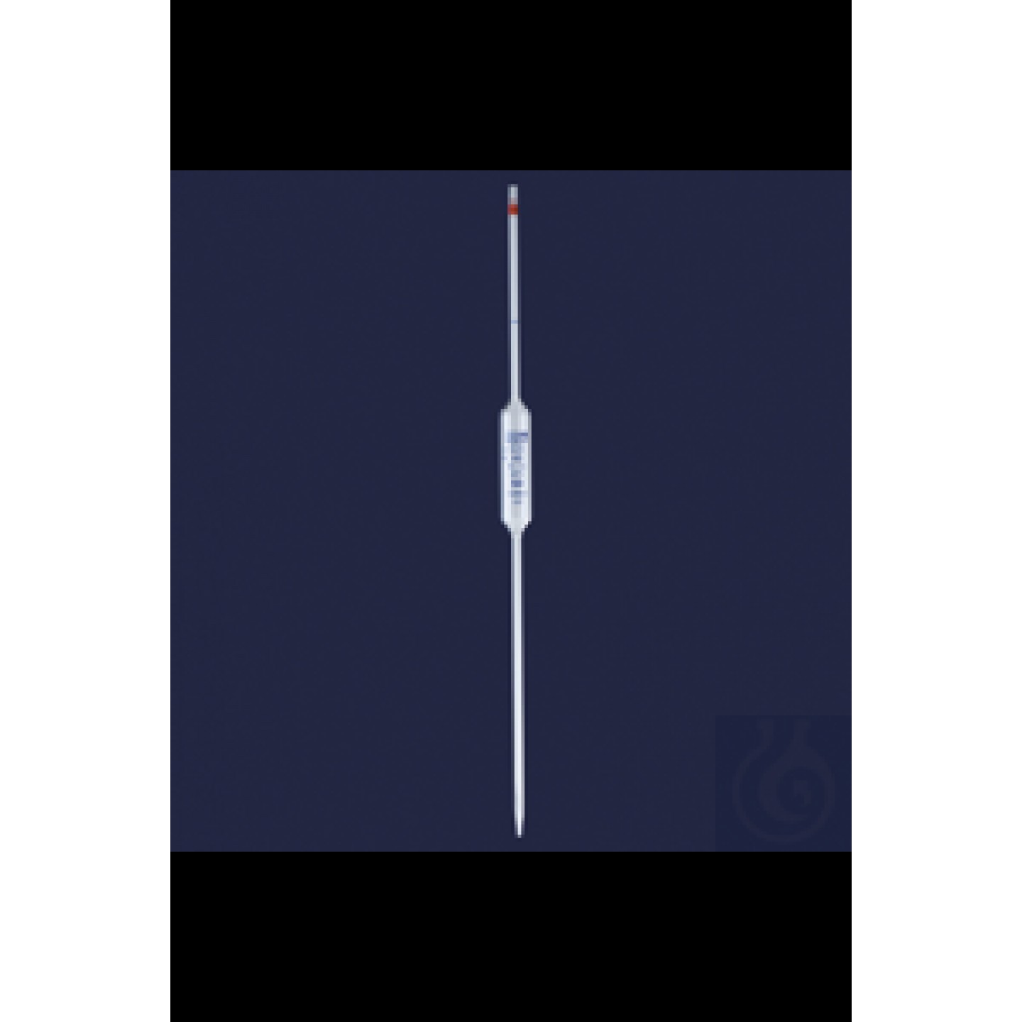 Ölçüm pipeti 25 ml, class AS blue grad., 450 mm Dereceli pipetler,...