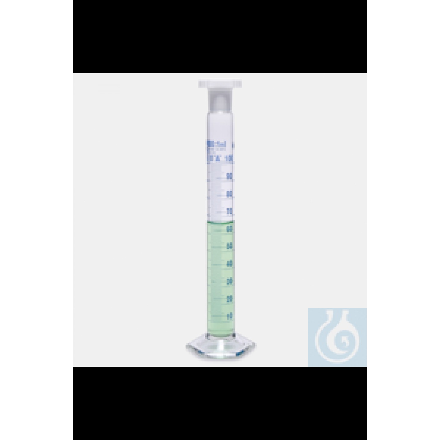 1000 ml karıştırma silindiri, uzun cam, cl.A, PP tıpalı mavi skala,...