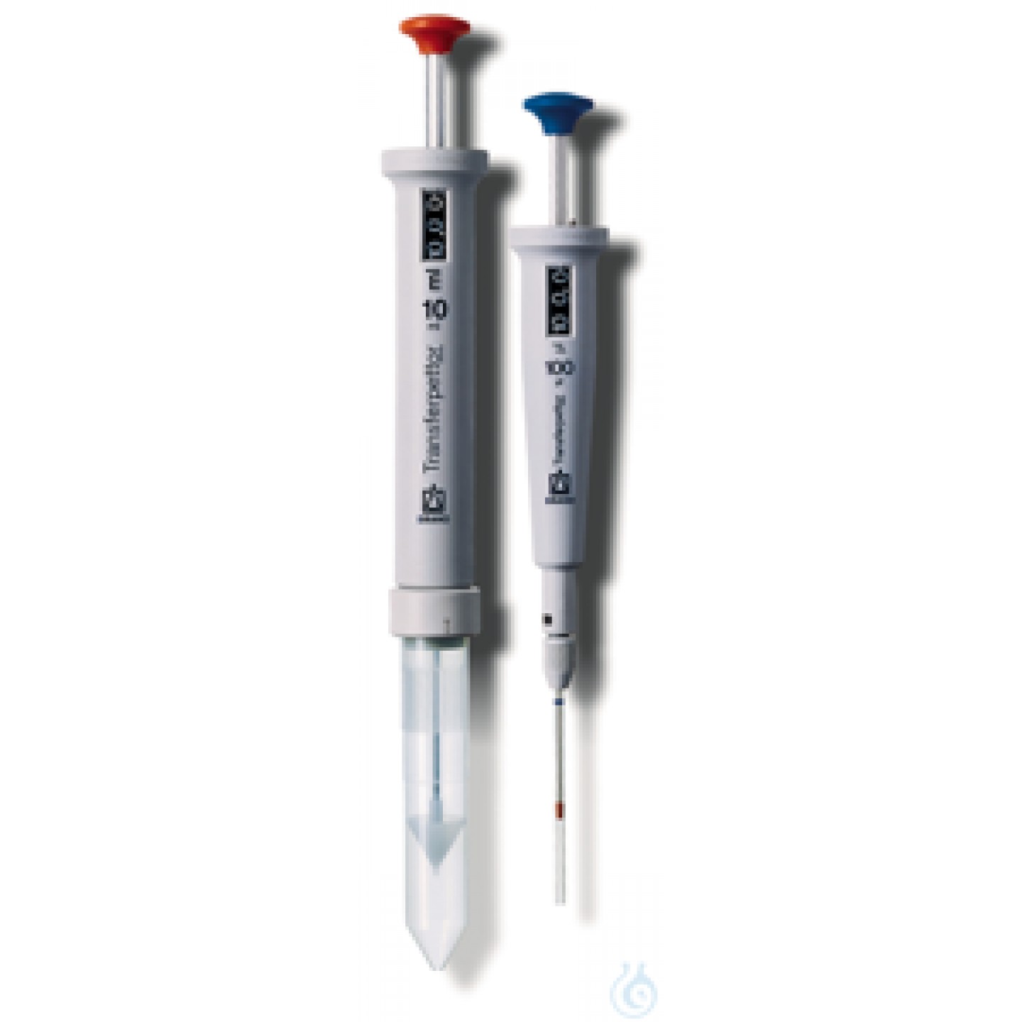mircro-Transferpettor Digital 10 - 50 µl, yeşil Tek kanallı pipetler...