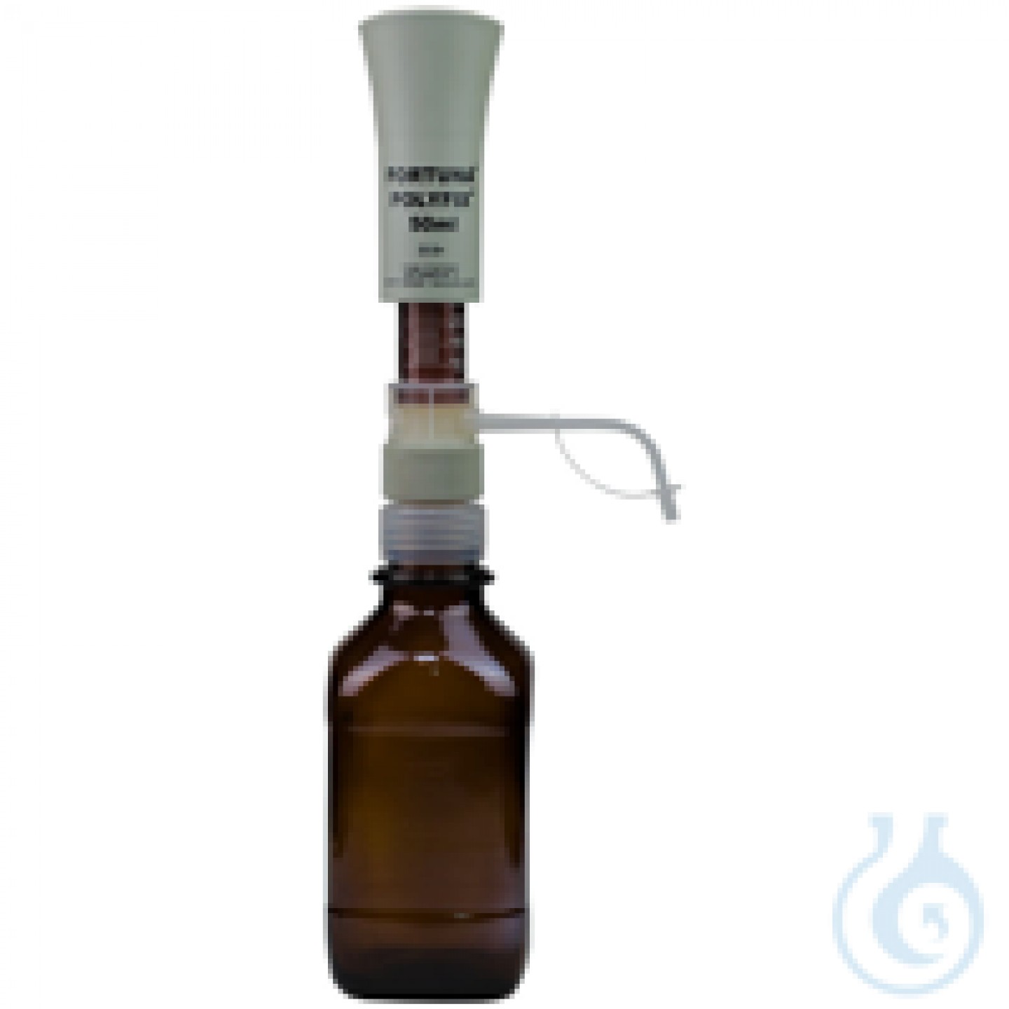 Plastik dispenser POLYFIX 10 - 50 ml, cam pistonlu ve kehribar dozajlamalı...