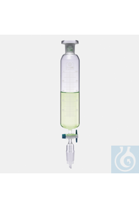 Damlama hunisi 250 ml, silindirik PTFE musluk, NS 29/32, w/o. rahatlama...