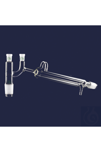 Damıtma bağlantısı, kondansatörsüz 250 mm ve Claisen başlık, NS 14/23 krikolu,...