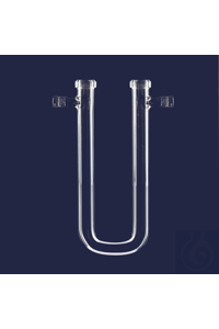 Kurutma borusu U şeklinde, 180 mm Ø 18 mm, 6 mm nozullu, Boro 3.3 Kurutma boruları,...