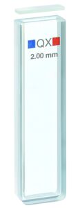 Makro küvet 100-QX, 2 mm kalınlığında kuvars cam SUPRASIL® 300, 700 µl...