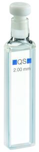 Makro küvet 110-QS, 2 mm kalınlığında kuvars cam SUPRASIL®, 700 µl...