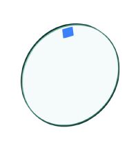 Kuvars cam levha 202-QS 22 mm Ø, 1,25 mm kalınlık UV için optik parçalar...