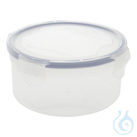 İmplant kutusu IB 6 PP, 0,60 ltr., Ø 142x68 mm, 5'li paket Taşıma kapları,...