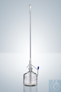 Otoma. büretler DURAN® cl. B, mavi dereceli, 50:0,1 ml