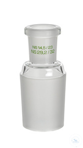 Adaptör, soket/koni NS 19/26, 24'te