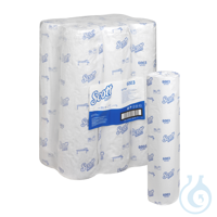 SCOTT® EXTRA Medikal rulolar, beyaz 2 katlı, 51 x 38 cm, 6 rulo 130 adet....