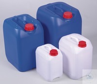 Bidon, UN, DIN50, 10 l, kapaklı HDPE şeffaf, Bidon, HDPE,...