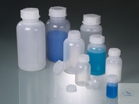 Geniş ağızlı şişe 2000ml, LDPE, şeffaf, w. vidalı kapak Geniş boyunlu...