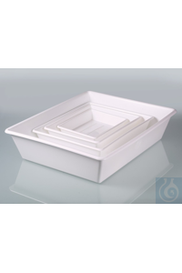 Laboratuvar kasesi Seti küçük, beyaz, PP 4 boyuttan oluşur: 9.200 203, 9.200...