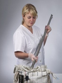 Scratcher 10 ml paslanmaz çelik V4A, elektrikle parlatılmış Sampler kazıyıcıları,...