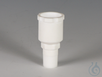 NS45/40 NPT 1" konektörünü vidalayın, PTFE Konnektörler, toprak bağlantılı, PTFE...