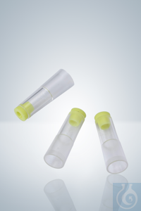 Mikropipetler için adaptör, kauçuk tıpalı, büyük, 100-200 ul (sarı)