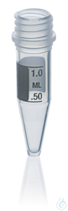Reaksiyon kapları 1.5 ml, PP m. A-iplik, kapaksız, grad. dayanaksız...