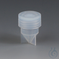 Zenginleştirme kabı 5 ml konik, PFA