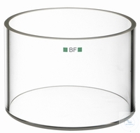 Silindir küvet 39x55,6 mm yuvarlak, alt: Yansıma için borofloat...